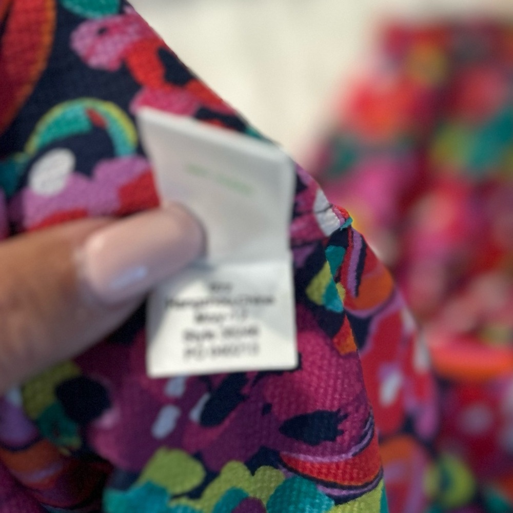 Lilly Pulitzer Ruffled Racerback Fushia Tank Top - Picture 7 of 11